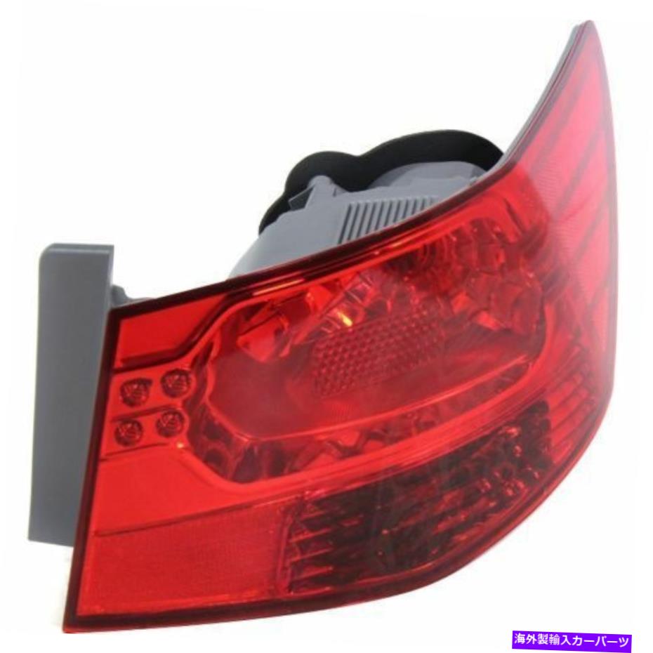 USテールライト ki2805101 10-13 Kia Forte Passenter側のテールライト KI2805101 Tail Light for 10-13 Kia Forte Passenger Side, Outer 2