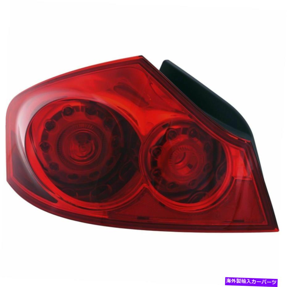 USơ饤 ɥ饤Сɥơ饤ȥ֥Infiniti Q40 G37 G25 26555JK60D˼ޤޤ2800118 Driver Side Tail Light Assembly Fits Infiniti Q40 G37 G25 26555JK60D IN2800118