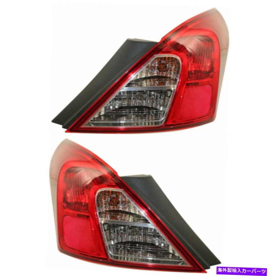 USテールライト 2012年 - 2018年 - 日産逆テールライトペアサイド Fits 2012 - 2018 - NISSAN VERSA Tail Light Pair Side