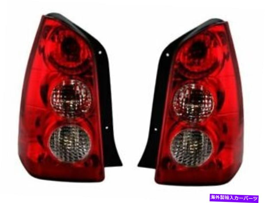 USテールライト 2005年から2006年マツダトリビュートD977DRテールライトアセンブリのテールライトアセンブリセット Tail Light Assembly Set For 2005-2006 Mazda Tribute D977DR Tail Light Assembly