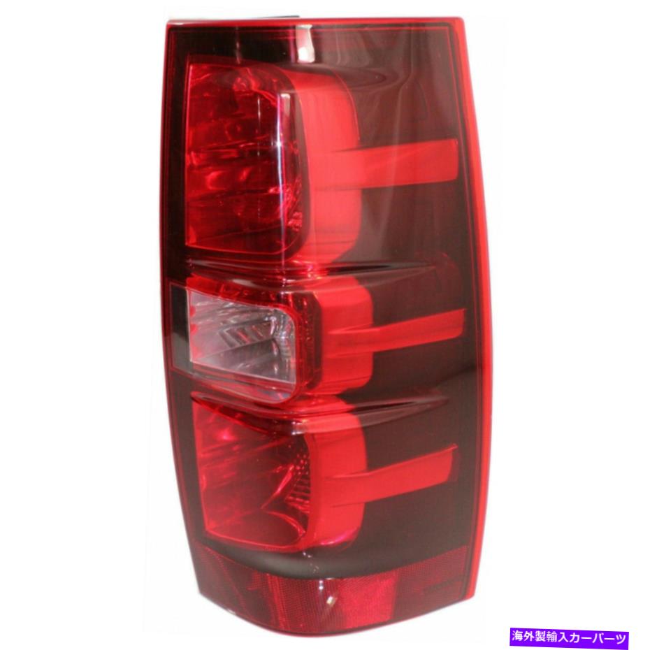 USテールライト シボレー郊外1500テールライト2007-2014旅客サイドCAPA GM2801196 For Chevy Suburban 1500 Tail Light 2007-2014 Passenger Side CAPA GM2801196