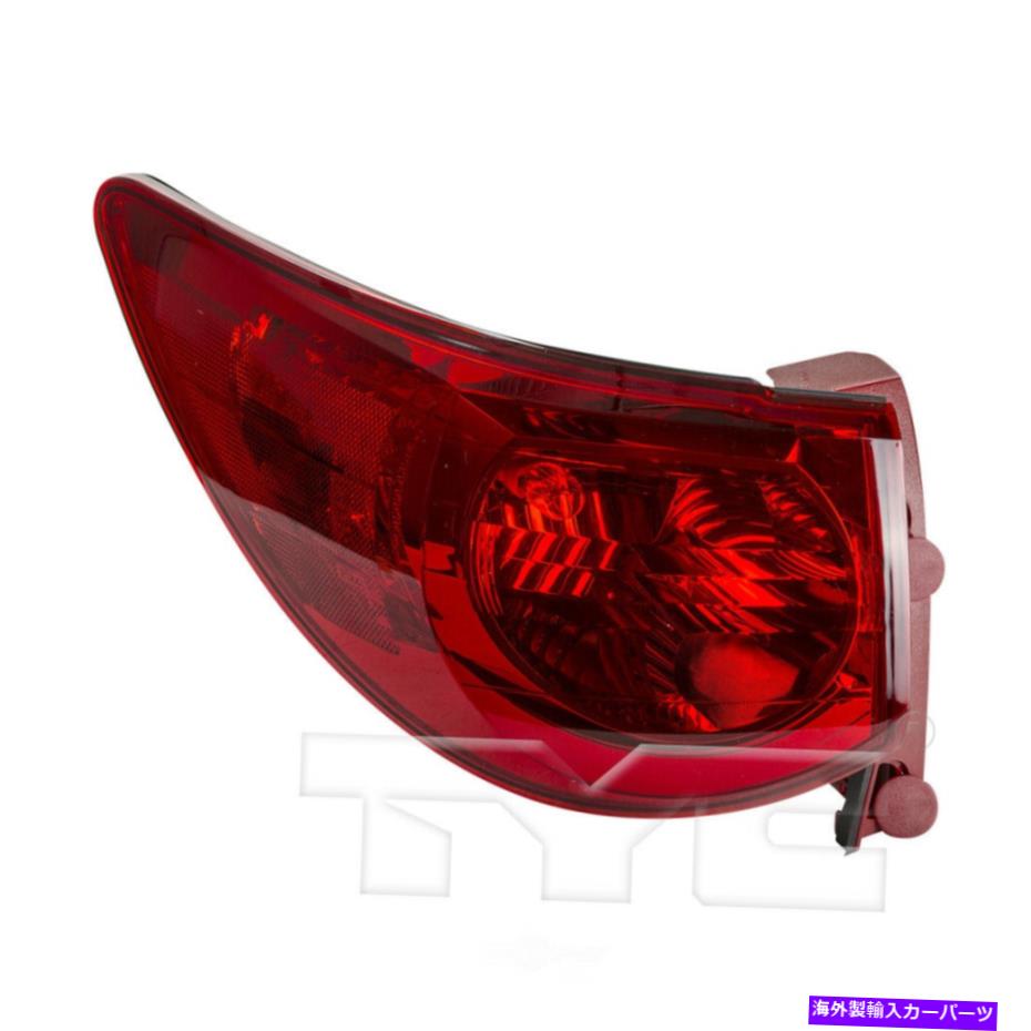 USテールライト テールライトアセンブリ-NSF認証TYC 11-6520-00-1フィット09-12シボレートラヴァール Tail Light Assembly-Nsf Certified TYC 11-6520-00-1 fits 09-12 Chevrolet Traverse