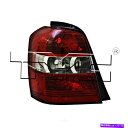 USテールライト テールライトアセンブリ - レギュラーライト左TYC 11-6054-01フィット04-07トヨタハイランダ Tail Light Assembly-Regular Left TYC 11-6054-01 fits 04-07 Toyota Highlander(2)