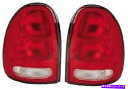 USテールライト 1998年 - 2003年のDurangoリアテールライトアセンブリの交換 SIDE/PAIR for 1998 - 2003 Dodge Durango Rear Tail Light Assembly Replacement(2)