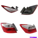 USテールライト HO2804101C 13-15 Honda Accord Capaドライバ側、アウター HO2804101C Tail Light for ...