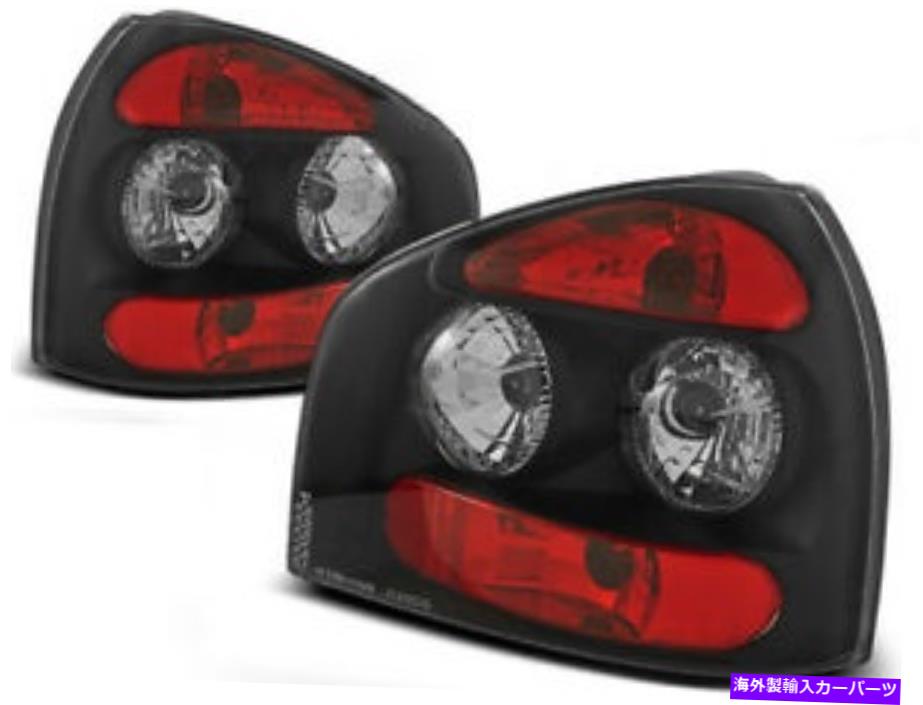 USơ饤 Audi A3 1996 1997 1998 1998 1998 1999 2000 Tail Lights Ltau06 AUDI A3 8L 1996 1997 1998 1999 2000 TAIL LIGHTS LTAU06 BLACK