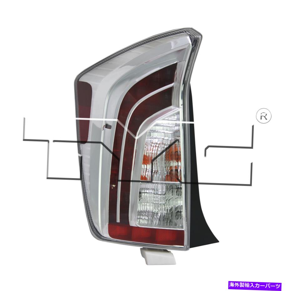 USテールライト テールライトアセンブリ - レギュラーレギュラーTYC 11-6466-00フィット12~15トヨタプリウス Tail Light Assembly-Regular Left TYC 11-6466-00 fits 12-15 Toyota Prius