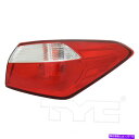 USテールライト テールライトアセンブリ - レギュラーTYC 11-6603-00フィット14-16キアフォルテ Tail Light Assembly-Regular TYC 11-6603-00 fits 14-16 Kia Forte