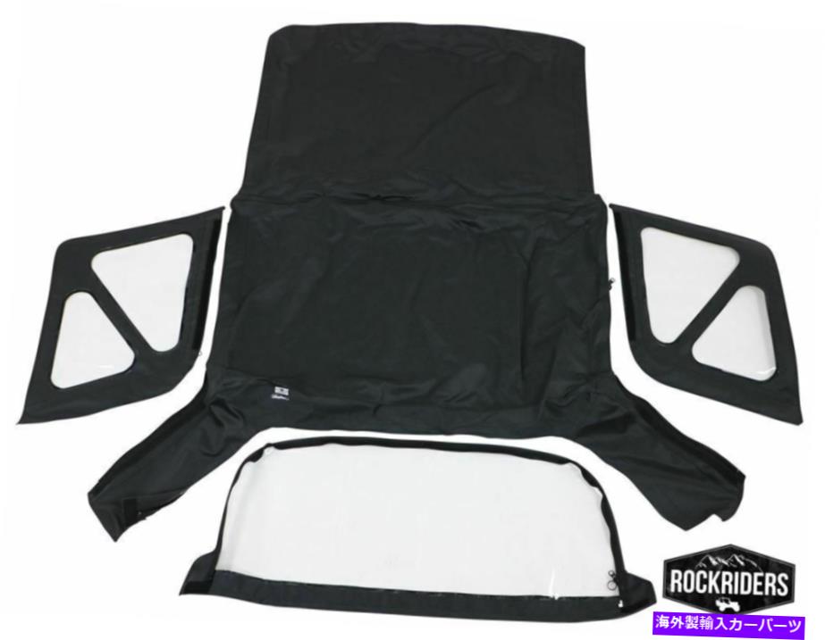 Soft Top 1995-1998 Geo Trackerの交換ソフトトップとクリアウィンドウズブラックランゴージ98815 1995..