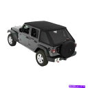 Soft Top JLU 4-ドアのための黒いダイヤモンドのTrektop NXソフトトップ Bestop 56863-35 Black Diamond Trektop NX Soft Top for Jeep Wrangler JLU 4-Door