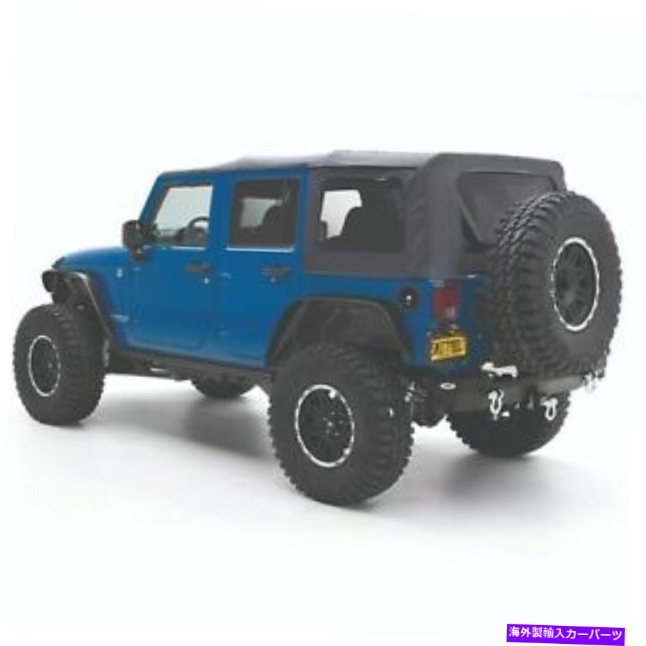 Soft Top Smittybilt 9085235（在庫）の交換用ソフトトップ10-18ジープJK Unlimited Smittybilt 9085235 (IN STOCK) Replacement Soft Top 10-18 Jeep JK Unlimited