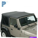 Soft Top 2007年から2009年のJEEP Wrangler 2-Doorのための交換用ソフトトップ色の背面ウィンドウ Replacement Soft Top Tinted Rear Windows For 2007-2009 Jeep Wrangler 2-Door(2)