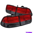 USテールライト Anzo USA 221206テールライトアセンブリは96-00シビックに収まります Anzo USA 221206 Tail Light Assembly Fits 96-00 Civic