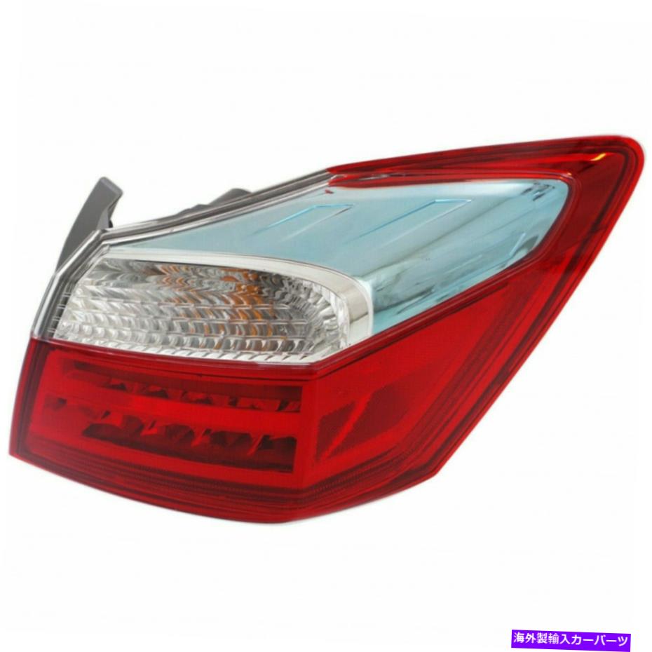 USテールライト ホンダアコードテールライト2014年2015アウター助手席側LED HO2805105 For Honda Accord Tail Light 2014 2015 Outer Passenger Side LED HO2805105