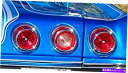 USテールライト 1965 Impalaコンプリートテールライトキット、レンズとバックアップレンズセット＆トリム＃881262 1965 Impala Complete Tail Light Kit, Lens and Back Up Lens Set w/Trim #881262