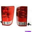 USテールライト 2フィットの2フィットの新しいセットNissan Titan 2004-2015 Tail Lamp Left Lamp Left＆Right Side Assy Capa New Set Of 2 Fits NISSAN TITAN 2004-2015 Tail Lamp Left & Right Side Assy CAPA