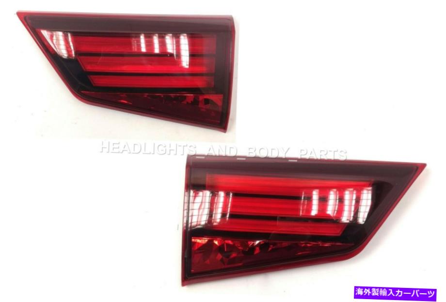 USテールライト インナーLEDリアテールライトMitsubishi Outlander 2015のための左右フィット Inner LED Rear Tail Lights Left & Right Fits For Mitsubishi Outlander 2015-