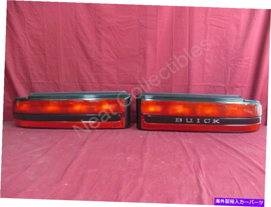 USテールライト NOS OEM BUICKリーガルカスタムとグランスポーツテールランプライト1993 - 94ペア NOS OEM Buick Regal Custom and Gran Sport Tail Lamp Light 1993 - 94 PAIR