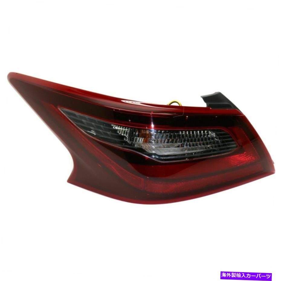 USテールライト ニュードライバーサイドアウターテールライトアセンブリは日産アルティマNI2804111フィット New Driver Side Outer Tail Light Assembly Fits Nissan Altima NI2804111