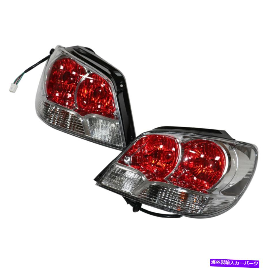 USテールライト リアテール信号左+右ライトランプキット2002-2005三菱アウトランダー Rear Tail Signal Left + Right Lights Lamp Kit For 2002-2005 Mitsubishi Outlander