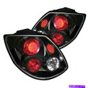 USテールライト スパイダーオートトヨタマトリックスブラックアルテッツァテールライト Spyder Auto Toyota Matrix Black Altezza Tail Light