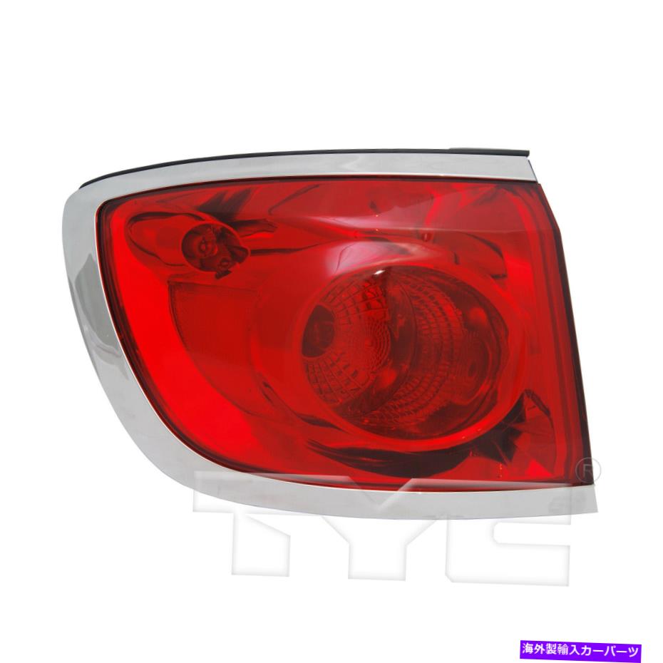 USテールライト 外四半期テールライトリアランプ左の運転手は08-12ビュイックエンクレーブ Outer Quarter Tail Light Rear Lamp Left Driver for 08-12 Buick Enclave
