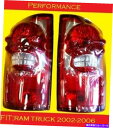 USテールライト カスタムテールライトセットダッジRAMトラック55077348AF / 55077347AF Custom Tail Light Set Dodge Ram Truck 55077348AF/55077347AF