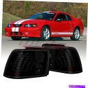 USテールライト フォードマスタング1999-2004 OEスタイルフィットLEDテールライトリアランプブラック/スモーク For Ford Mustang 1999-2004 OE Style Fit LED Tail Lights Rear Lamps Black/Smoke(2)