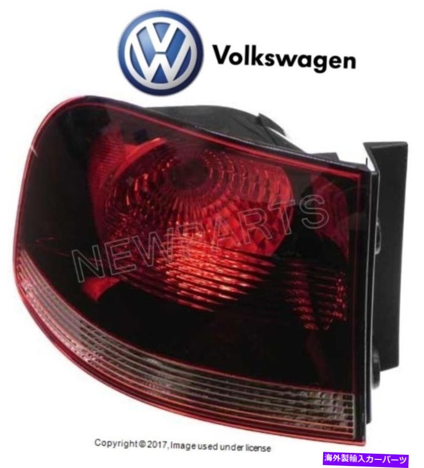 USテールライト VW Touareg 2007-2010ドライバー左外側のテールライトアセンブリ純正 NEW For VW Touareg 2007-2010 Driver Left Outer Tail Light Assembly Genuine