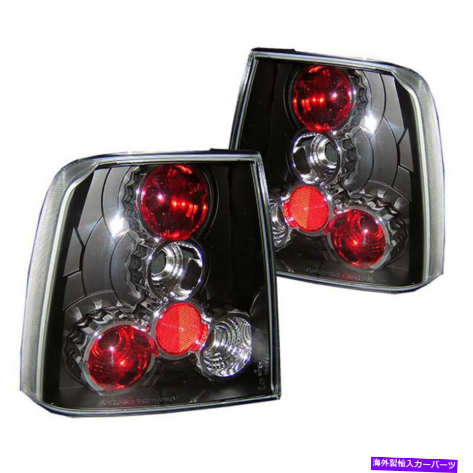 USテールライト [ユーロブラック] 1997-2000 VW Passatセダン4ドアB5 4WDリアブレーキテールライトランプ [Euro Black] 1997-2000 VW Passat Sedan 4 Door B5 4WD Rear Brake Tail Light Lamp