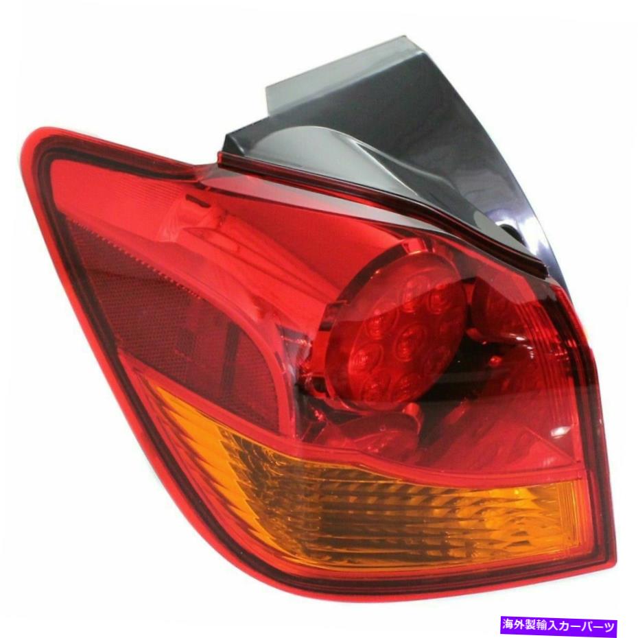 USテールライト Outlander Sport 2011 2013 2014 2015 2015リアテールランプ左ドライバー FITS FOR OUTLANDER SPORT 2011 2012 2013 2014 2015 REAR TAIL LAMP LEFT DRIVER