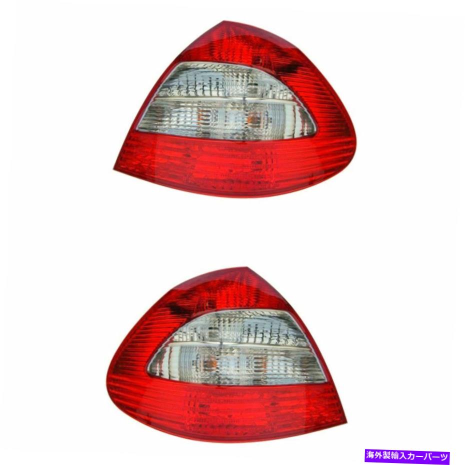 USテールライト 外部Taillight Taillamp左右ペア07-09メルセデスEクラス Outer Taillight Taillamp Left & Right Pair Set for 07-09 Mercedes E-Class