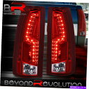 USテールライト 88-98シビーC / K C10 Silverado 1500 Truckの赤いレンズリアLEDテールライト Red Lens Rear LED Tail Lights For 88-98 Chevy C/K C10 Silverado 1500 2500 Truck