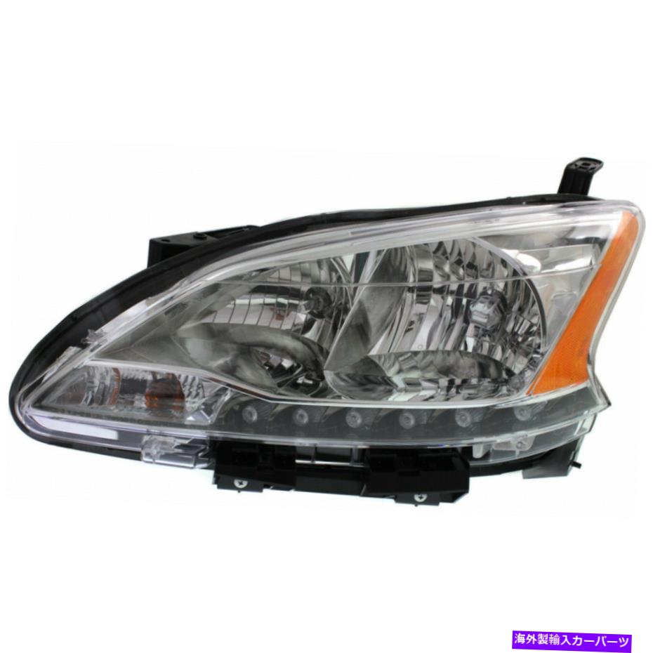 USヘッドライト 2013-2015日産セントラヘッドライトアセンブリドライバーサイドドット Fits 2013-2015 NISSAN SENTRA Headlight Assembly Driver Side DOT