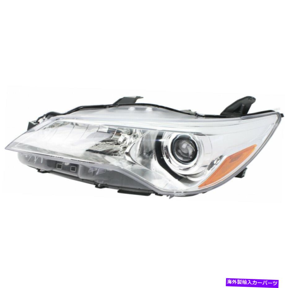 USヘッドライト 2015-2017トヨタカムリーヘッドライトアセンブリ運転側ドットTO2502222 Fits 2015-2017 Toyota Camry Headlight Assembly Driver Side DOT TO2502222