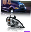 USヘッドライト FreightLiner Columbia旅客サイドヘッドライトLEDクリスタルプロジェクターオプティカアイ Freightliner Columbia Passenger Side Headlight LED Crystal Projector Optical Eye