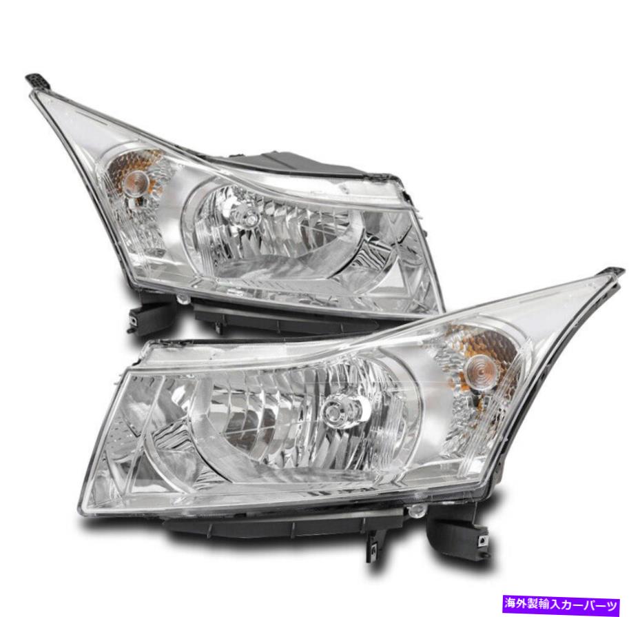 USヘッドライト 2011-2015 Chevy Cruze / 2016 Limited LS LT Chrome Replace Seghts Lamps FOR 2011-2015 CHEVY CRUZE/2016 LIMITED LS LT CHROME REPLACEMENT HEADLIGHTS LAMPS