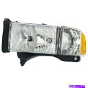 USヘッドライト Dodge Pickup Headlight 1999 00 01 2002 Driver Side for CH2502123 Fits Dodge Pickup Headlight 1999 00 01 2002 Driver Side For CH2502123