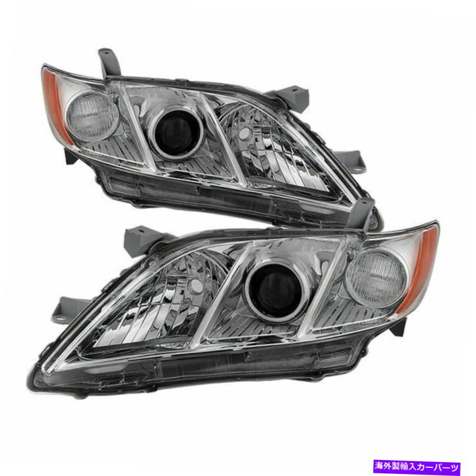 USヘッドライト スパイダーオート07-09トヨタカムリOEMヘッドライト - Chrome 9029769 Spyder Auto 07-09 Toyota Camry OEM Headlights - Chrome 9029769