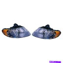 USヘッドライト Dodge Grand Caravan Headlight 2001-2007ペアRHとLHサイドCH2502129 For Dodge Gr...