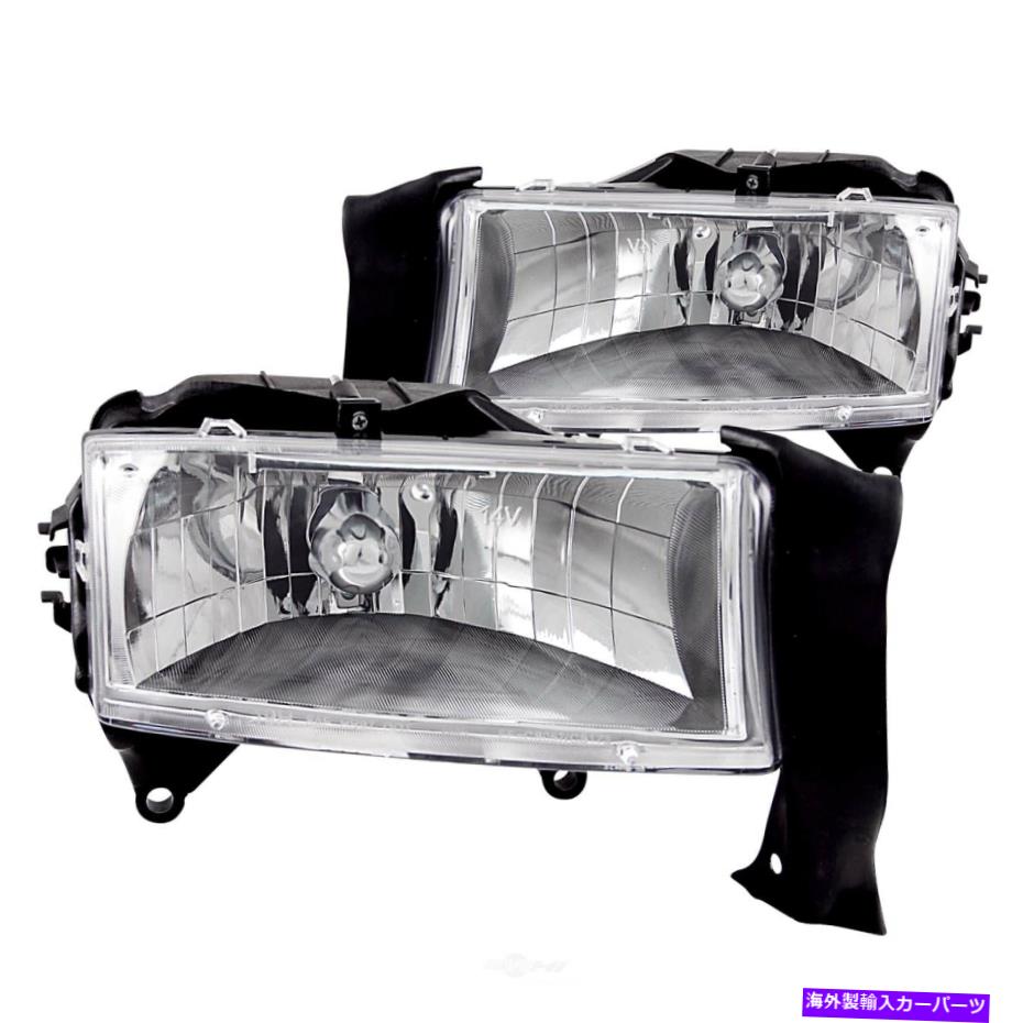 USヘッドライト ヘッドライトアセンブリクリアレンズクロムアナゾ111021 Headlight Assembly-Clear Lens Chrome Anzo 111021