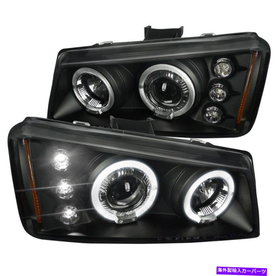 USヘッドライト 2003-2006 Silveradoトラックプロジェクターヘッドライトブラックランプ03 04 05 06 For 2003-2006 Silverado Truck Projector Headlights Black Lamp 03 04 05 06