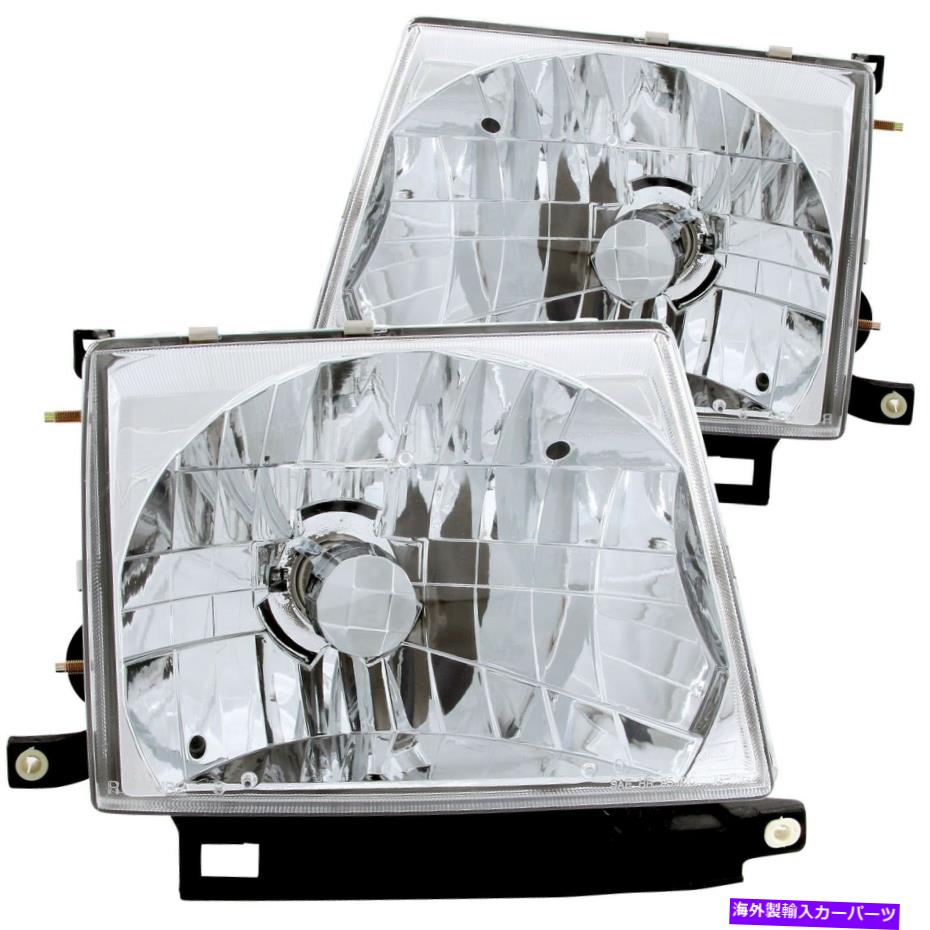 USヘッドライト Anzo USA 121132 Crystal Headlightセットは97-00タコマに合っています Anzo USA 121132 Crystal Headlight Set Fits 97-00 Tacoma