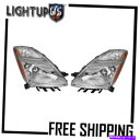 USヘッドライト ヘッドライトヘッドランプペアは、06-08トヨタプリウスの右右に設定 Headlights Headlamps Pair Left right set for 06-08 TOYOTA PRIUS(2)