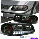 USwbhCg 00-05V{[CpNALEDwbhCgVOivyA For 00-05 Chevy Impala Replacement Black Clear LED Headlights Signal Lamps Pair