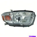 USヘッドライト 新しいアフターマーケット助手席側フロントヘッドランプアセンブリ811100E090-V New Aftermarket Passenger Side Front Head Lamp Assembly 811100E090-V