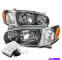 USヘッドライト 2001年2002年トヨタカローラブラック交換ヘッドライトランプ+ 6000K HIDキット新品 FOR 2001 2002 TOYOTA COROLLA BLACK REPLACEMENT HEADLIGHT LAMP +6000K HID KIT NEW(2)