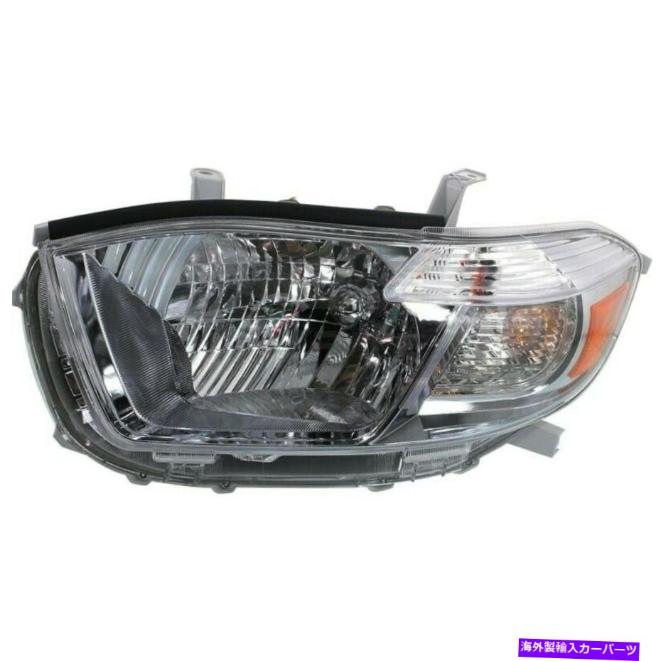 USヘッドライト OTS左ハロゲンヘッドランプアセンブリはトヨタハイランダー2011-2013から2502208 OTS LEFT HALOGEN HEAD LAMP ASSEMBLY FITS TOYOTA HIGHLANDER 2011-2013 TO2502208