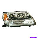 USヘッドライト 新しいアフターマーケット旅客サイドフロントヘッドランプレンズとハウジング3512065j01 New Aftermarket Passenger Side Front Head Lamp Lens and Housing 3512065J01