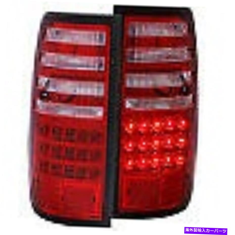 USヘッドライト 1991-1997ランドクルーザーFJ LED Taillights Red / ClearのためのAnzo（311095） ANZO (311095) for 1991-1997 Land Cruiser Fj LED Taillights Red/Clear